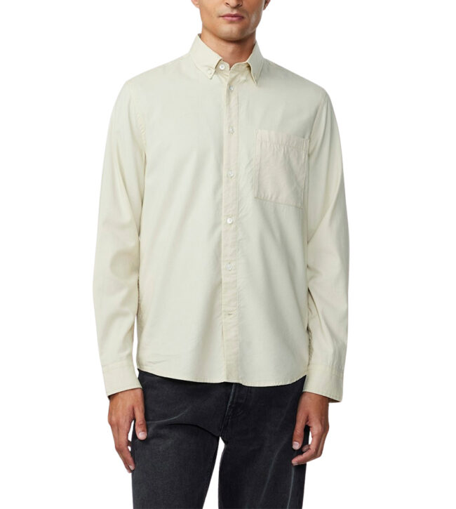 NN07 Arne LS Shirt BD 5655 - Ecru