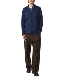 NN07 Arne LS Shirt BD 5655 - Navy Blue
