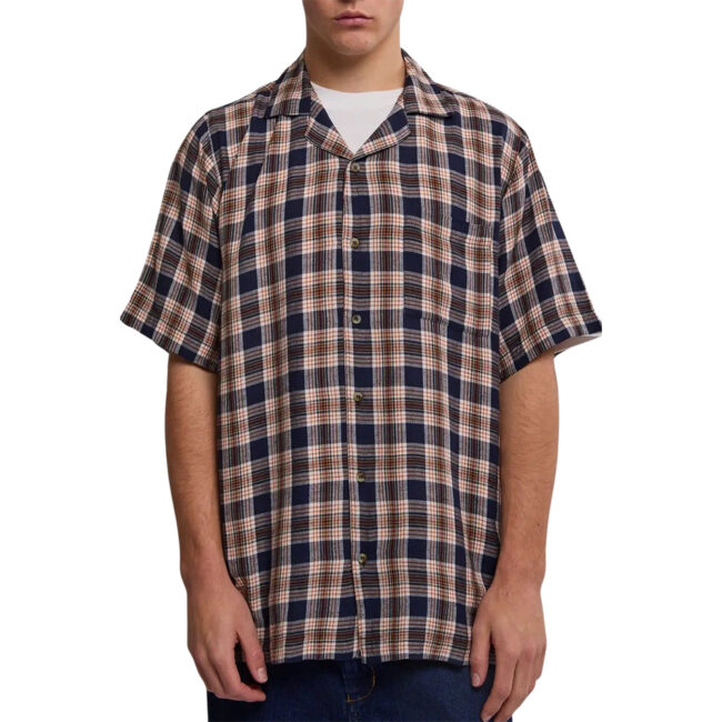 Rollas Bowler Check Weave Shirt - Multi