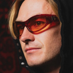 Radio Eyewear x Hoddle Prestigio - Transparent Red/Gradient Fade