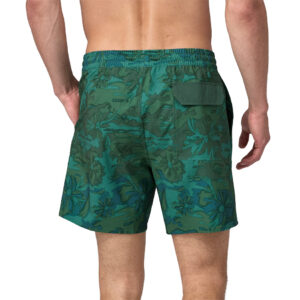 Patagonia M's Hydropeak Volley Shorts - 16 in. - Cliffs and Coves: Conifer Green