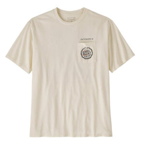Patagonia M's Commontrail Pocket Responsibili-Tee - Birch White