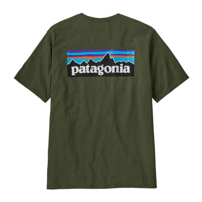 Patagonia M's P-6 Logo Responsibili-Tee - Torrey Pine Green