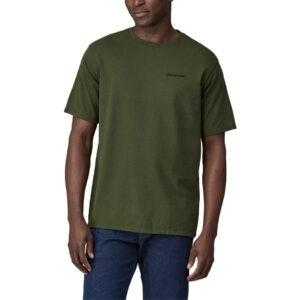 Patagonia M's P-6 Logo Responsibili-Tee - Torrey Pine Green