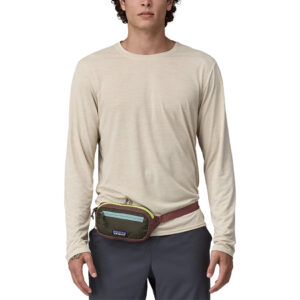 Patagonia Ultralight Black Hole Mini Hip Pack - Patchwork: Pine Needle Green