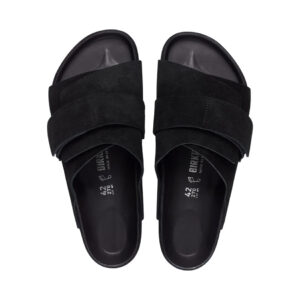 Birkenstock Kyoto Exquisite Regular - Black Suede Leather