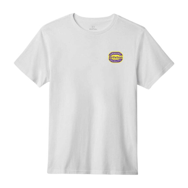 Brixton Neon Keaton S/S STT - White