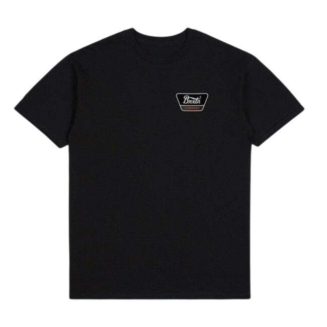 Brixton Linwood S/S STT - Black/Orange/White