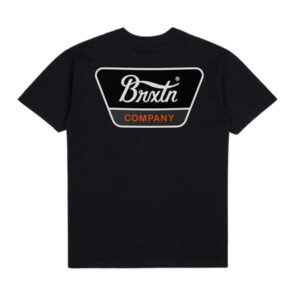 Brixton Linwood S/S STT - Black/Orange/White