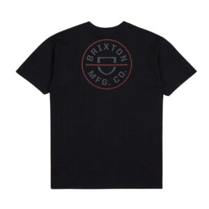 Brixton Crest II S/S STT - Black/Charcoal/Mahogany
