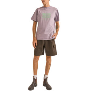 Rhythm Swirl Vintage SS Tee - Plum