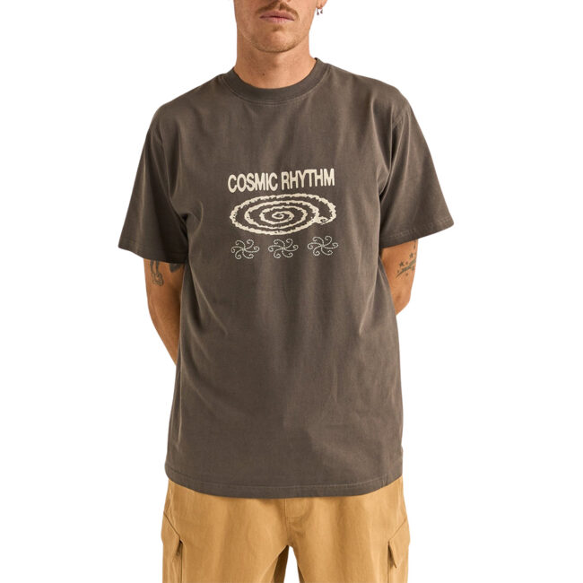 Rhythm Swirl Vintage SS Tee - Vintage Black
