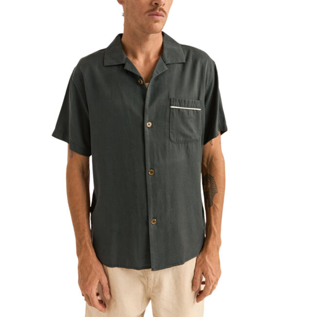 Rhythm Daytona SS Shirt - Dark Olive