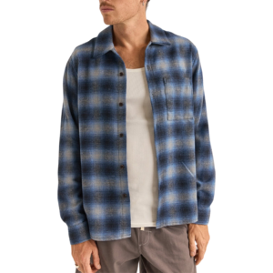 Rhythm Mars LS Flannel - Blue