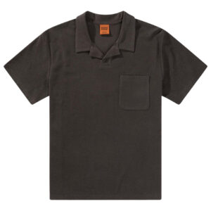 Rhythm Vintage Terry Polo - Vintage Black