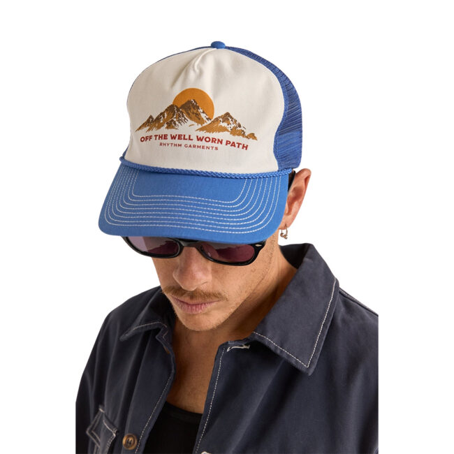 Rhythm Hills Trucker Cap - Vintage Blue