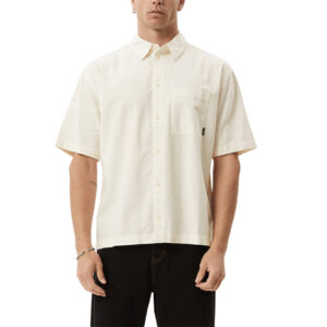Afends Everyday Short Sleeve Shirt - Off White
