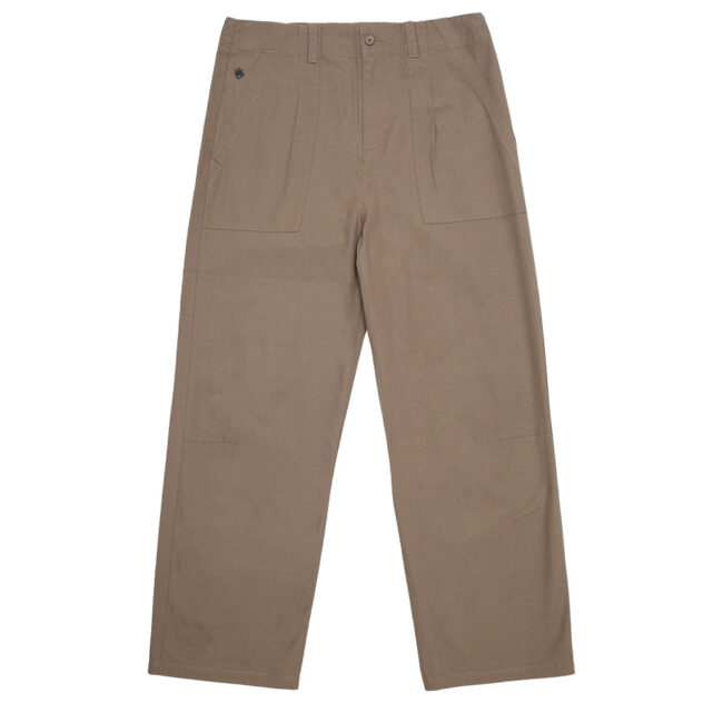 Afends Glider Pleated Pant - Fossil