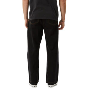Afends Pablo Hemp Denim Baggy Fit Jean - Washed Black