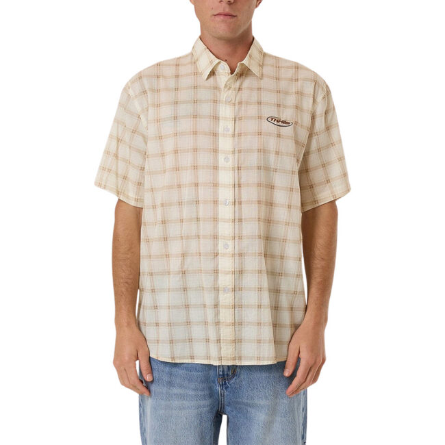 Thrills Pharm Short Sleeve Shirt - Desert