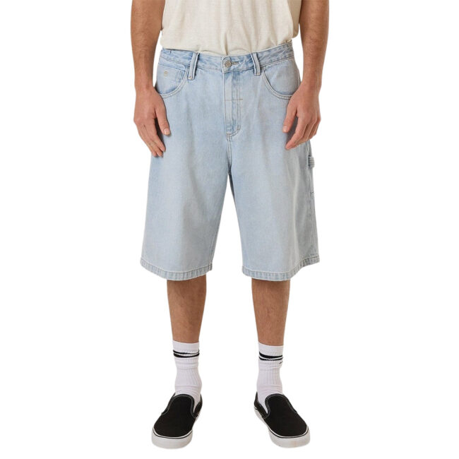 Thrills Big Slacker Denim Short - Ether Blue