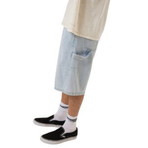 Thrills Big Slacker Denim Short - Ether Blue