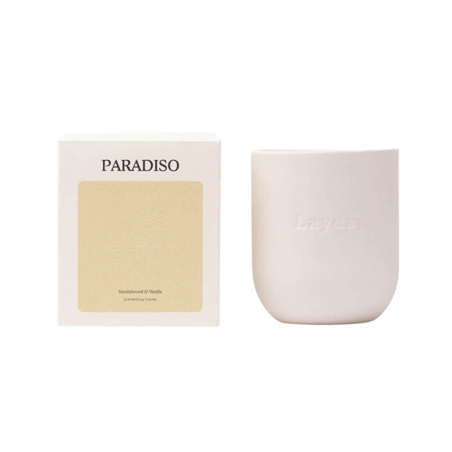 Layday Paradiso Candle - Sandalwood Vanilla