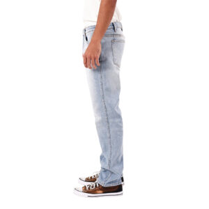 Rollas Rancho Comfort OG Jeans - Bleached Vintage Indigo