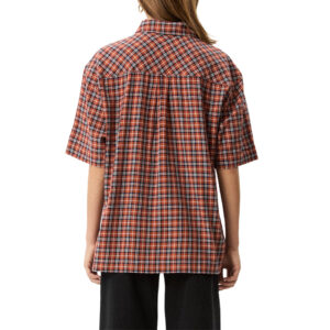 Afends Wrecked Short Sleeve Shirt - Terra