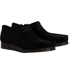 Clarks Wallabee (M) - Black Suede II G