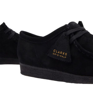 Clarks Wallabee (M) - Black Suede II G