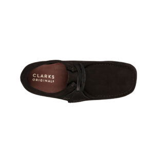 Clarks Wallabee (W) - Black Suede II D