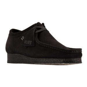 Clarks Wallabee (W) - Black Suede II D