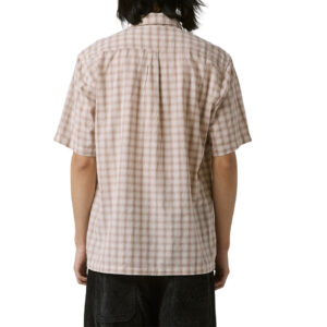Former Manners Check SS Shirt - Taupe