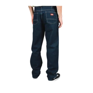 Dickies - 13293AU -  Relaxed Straight Fit 5-Pocket Jean - Rinsed Indigo