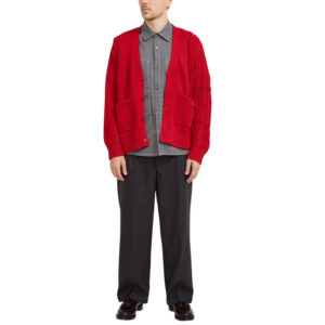Larriet Merge Cardigan - Red