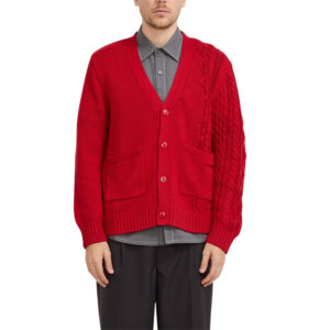 Larriet Merge Cardigan - Red