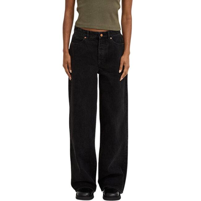 Larriet Womens Wale Jeans - Used Black