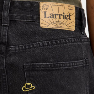 Larriet Womens Wale Jeans - Used Black
