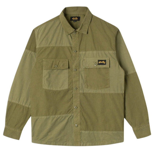 Stan Ray CPO Shirt - Olive RS/Poplin Mix