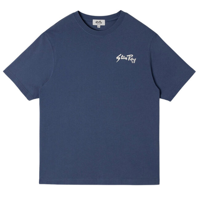 Stan Ray Stan OG Tee - Battle Blue/Natural Print
