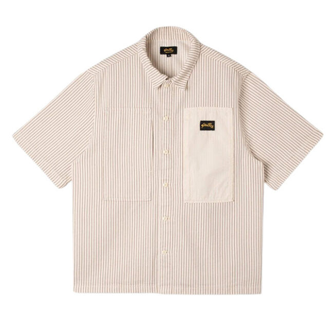 Stan Ray SS Painter Shirt - Hickory Mix