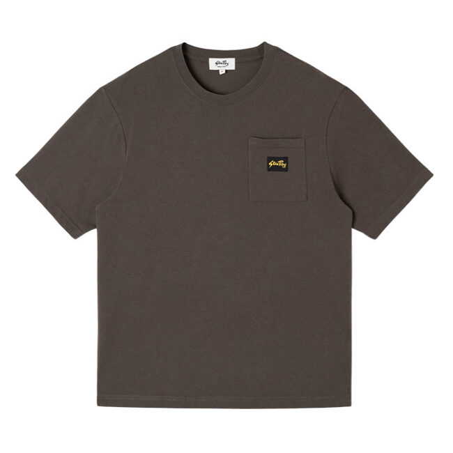 Stan Ray Patch Pocket Tee - Washed Black 1
