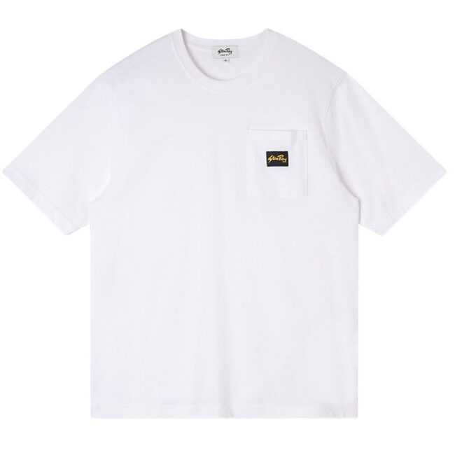 Stan Ray Patch Pocket Tee - White 2