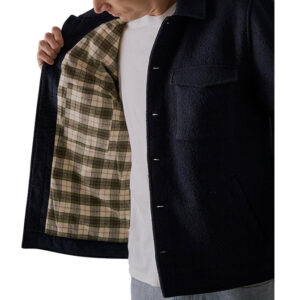 McTavish Wool Jacket - Dark Blue