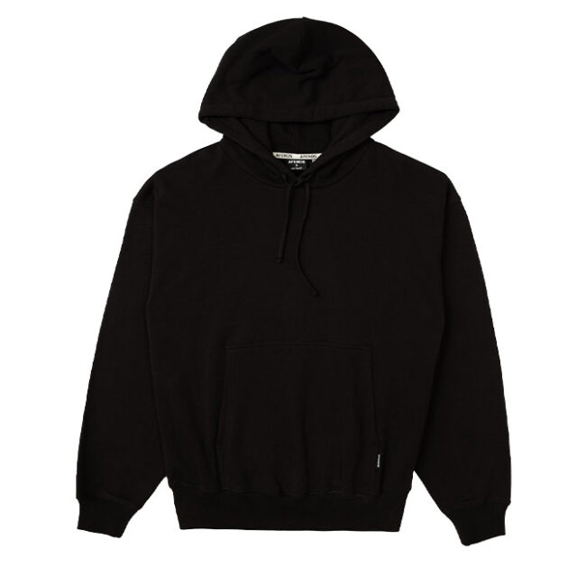 Afends Genesis Boxy Pull On Hood - Black