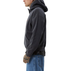 Afends Ember Pull On Hood - Charcoal