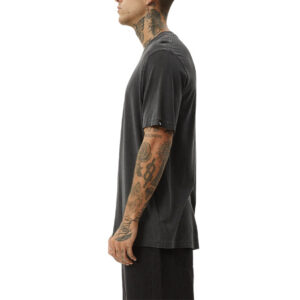 Afends Classic Retro Fit Tee - Stone Black