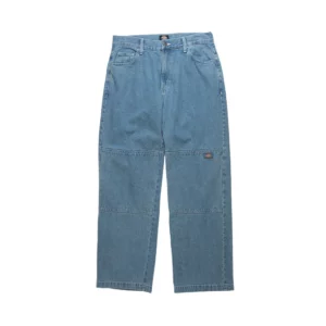 Dickies - 85-283 Double Knee Loose Fit Denim - Light Indigo