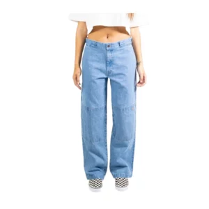 Dickies - 85-283 Double Knee Loose Fit Denim - Light Indigo